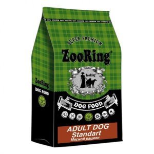 Zooring Adult Dog Standart Мясной рацион Сухой корм для молодых и взрослых собак всех пород