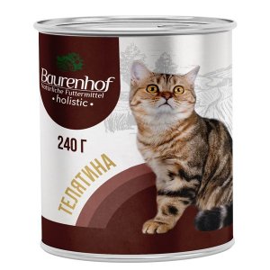 Baurenhof Holistic Влажный корм для кошек Телятина