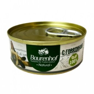 Baurenhof Natural Влажный корм для кошек Говядина