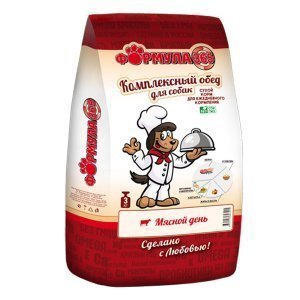 Формула-365 Мясной день сухой корм для всех пород собак