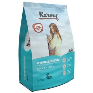 Karmy Hypoallergenic Сухой корм для кошек склонных к аллергии Утка