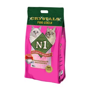 N1 Crystals For Girls Силикагелевый наполнитель для кошек