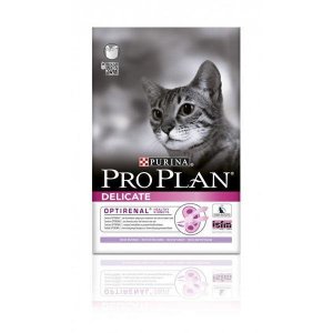 Pro Plan Delikate сухой корм при чувствительном пищеварении для кошек Индейка