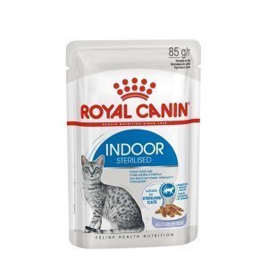 Royal Canin Indoor Sterilised Влажный корм для стерилизованных кошек живущих в помещении желе