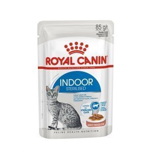 Royal Canin Indoor Sterilised Влажный корм для стерилизованных кошек живущих в помещении соус