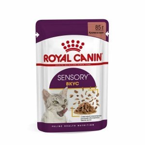 Royal Canin Sensory Taste Влажный корм для взрослых кошек стимулирующий вкусовые рецепторы кусочки в соусе