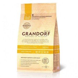 Сухой корм для кошек Grandorf Probiotic Sterilised