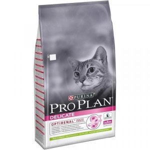 Сухой корм для кошек Purina Pro Plan Delicate при чувствительном пищеварении, с ягненком