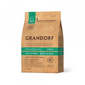 Сухой корм GRANDORF Lamb&Rice Adult Maxi для собак крупных пород Индейка