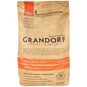 Сухой корм GRANDORF Lamb&Rice Junior All Breeds для юниоров всех пород, Ягненок/Рис Индейка