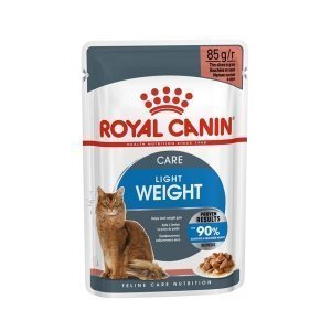 Влажный корм для кошек Royal Canin Light weight care в соусе