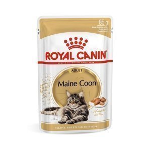 Влажный корм для кошек Royal Canin Maine Coon Adult в соусе 