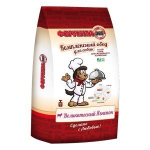 Zooring Формула 365 Деликатесный ягненок сухой корм для активных собак средних и крупных пород