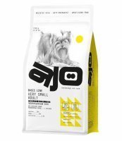 AJO Dog Very Small Adult Сухой корм для собак миниатюрных пород Индейка Ягненок и Гречка