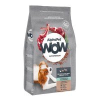 AlphaPet WOW Superpremium Sensitive Mini Сухой корм для собак мелких пород с чувствительным пищеварением Ягненок и Бурый Рис