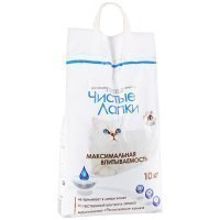 Чистые лапки Комкующийся наполнитель 