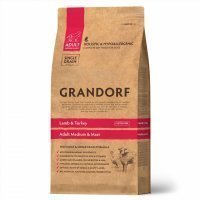 Grandorf Adult Medium&Maxi Lamb&Turkey Сухой корм для собак средних и крупных пород Ягненок и Индейка