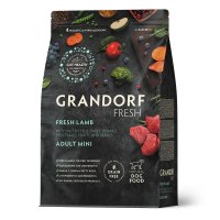 Grandorf Fresh Dog Adult Mini Lamb&Sweet Potato сухой корм c живыми пробиотиками для собак мелких пород с ягненком и бататом