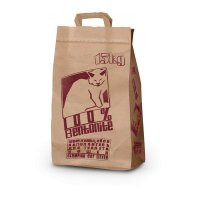 Наполнитель Pi Pi Bent в крафт-пакете комкующийся бентонит без запаха