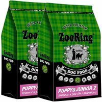 Zooring Puppy&Junior 2 сухой корм для щенков и юниоров всех пород ягнёнок и рис