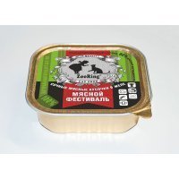 Zooring кусочки в желе для кошек Мясной фестиваль
