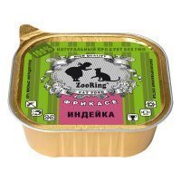 Zooring паштет для кошек Индейка