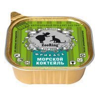 Zooring паштет для кошек Морской коктейль