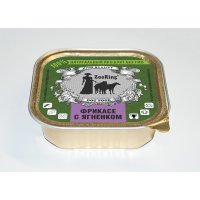 Zooring паштет для собак на основе натурального мяса Фрикасе с ягнёнком